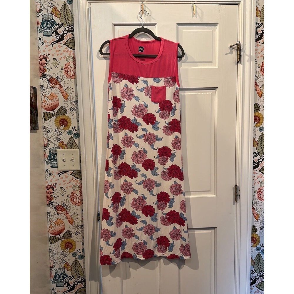 Kickee‎ pants women's peony spring anniversary nightgown size small
